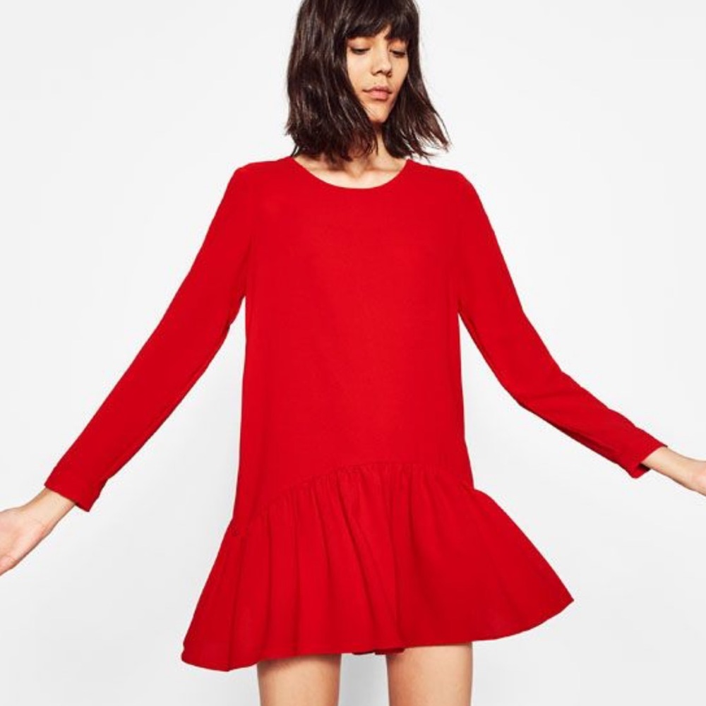 Zara red romper
